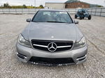 2012 Mercedes-benz C 300 4matic Gray vin: WDDGF8BB1CA712791