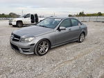 2012 Mercedes-benz C 300 4matic Gray vin: WDDGF8BB1CA712791