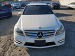 2012 Mercedes-benz C 300 4matic White vin: WDDGF8BB1CF921273