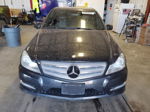 2012 Mercedes-benz C 300 4matic Black vin: WDDGF8BB1CR192514