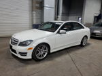 2012 Mercedes-benz C 300 4matic White vin: WDDGF8BB1CR229092