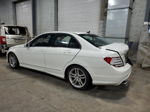 2012 Mercedes-benz C 300 4matic White vin: WDDGF8BB1CR229092