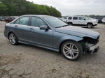 2012 Mercedes-benz C 300 4matic Бирюзовый vin: WDDGF8BB2CA696598