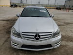 2012 Mercedes-benz C 300 4matic Silver vin: WDDGF8BB2CF863898