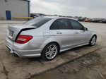 2012 Mercedes-benz C 300 4matic Silver vin: WDDGF8BB2CF863898