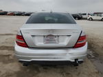 2012 Mercedes-benz C 300 4matic Silver vin: WDDGF8BB2CF863898