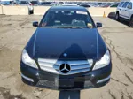 2012 Mercedes-benz C 300 4matic Black vin: WDDGF8BB2CR200393