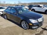 2012 Mercedes-benz C 300 4matic Черный vin: WDDGF8BB2CR200393