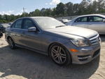 2012 Mercedes-benz C 300 4matic Gray vin: WDDGF8BB2CR235449