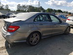 2012 Mercedes-benz C 300 4matic Gray vin: WDDGF8BB2CR235449