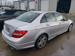 2012 Mercedes-benz C 300 4matic Серый vin: WDDGF8BB3CR211015