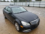 2012 Mercedes-benz C 300 4matic Black vin: WDDGF8BB3CR225089