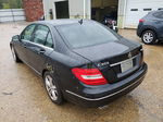 2012 Mercedes-benz C 300 4matic Черный vin: WDDGF8BB3CR225089