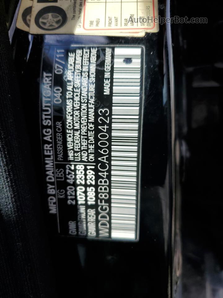 2012 Mercedes-benz C 300 4matic Black vin: WDDGF8BB4CA600423