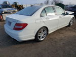 2012 Mercedes-benz C 300 4matic White vin: WDDGF8BB4CA627590