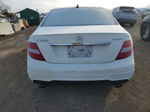 2012 Mercedes-benz C 300 4matic White vin: WDDGF8BB4CA627590