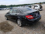 2012 Mercedes-benz C 300 4matic Black vin: WDDGF8BB4CF873140