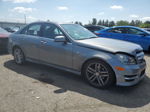 2012 Mercedes-benz C 300 4matic Gray vin: WDDGF8BB4CR198260