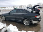 2012 Mercedes-benz C 300 4matic Черный vin: WDDGF8BB4CR208852