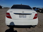 2012 Mercedes-benz C 300 4matic White vin: WDDGF8BB4CR228468