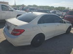 2012 Mercedes-benz C 300 4matic White vin: WDDGF8BB4CR228552