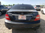 2012 Mercedes-benz C 300 4matic Black vin: WDDGF8BB5CA684302