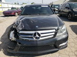 2012 Mercedes-benz C 300 4matic Black vin: WDDGF8BB5CA684302