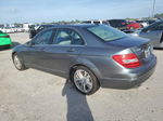 2012 Mercedes-benz C 300 4matic Charcoal vin: WDDGF8BB5CF916562