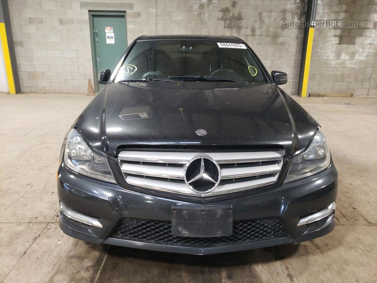 2012 Mercedes-benz C 300 4matic Charcoal vin: WDDGF8BB5CR193407