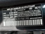 2012 Mercedes-benz C 300 4matic Черный vin: WDDGF8BB5CR194198