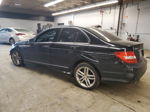 2012 Mercedes-benz C 300 4matic Черный vin: WDDGF8BB5CR208116