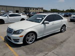 2012 Mercedes-benz C 300 4matic Белый vin: WDDGF8BB5CR210853