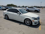 2012 Mercedes-benz C 300 4matic White vin: WDDGF8BB5CR210853