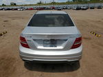 2012 Mercedes-benz C 300 4matic Silver vin: WDDGF8BB5CR211727