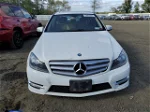 2012 Mercedes-benz C 300 4matic White vin: WDDGF8BB5CR224915