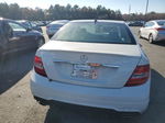 2012 Mercedes-benz C 300 4matic White vin: WDDGF8BB6CA711202