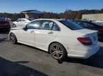 2012 Mercedes-benz C 300 4matic White vin: WDDGF8BB6CA711202