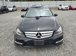 2012 Mercedes-benz C 300 4matic Черный vin: WDDGF8BB6CA712396