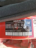 2012 Mercedes-benz C 300 4matic Red vin: WDDGF8BB6CA716805