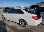 2012 Mercedes-benz C 300 4matic White vin: WDDGF8BB6CR228584