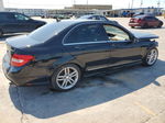 2012 Mercedes-benz C 300 4matic Black vin: WDDGF8BB6CR228925