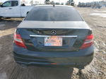 2012 Mercedes-benz C 300 4matic Black vin: WDDGF8BB7CA610072