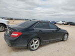 2012 Mercedes-benz C 300 4matic Black vin: WDDGF8BB7CR193893