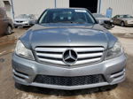 2012 Mercedes-benz C 300 4matic Silver vin: WDDGF8BB7CR225998