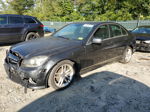 2012 Mercedes-benz C 300 4matic Черный vin: WDDGF8BB8CA703621