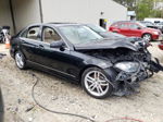 2012 Mercedes-benz C 300 4matic Черный vin: WDDGF8BB8CR208241