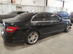 2012 Mercedes-benz C 300 4matic Черный vin: WDDGF8BB8CR213617