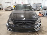 2012 Mercedes-benz C 300 4matic Black vin: WDDGF8BB8CR213617