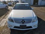 2012 Mercedes-benz C 300 4matic White vin: WDDGF8BB8CR226187