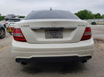 2012 Mercedes-benz C 300 4matic White vin: WDDGF8BB8CR231552